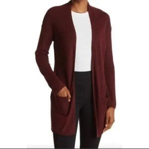 T Tahari Cardigan Burgundy Cardigan